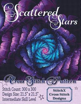 portada Scattered Stars Cross Stitch Pattern (en Inglés)