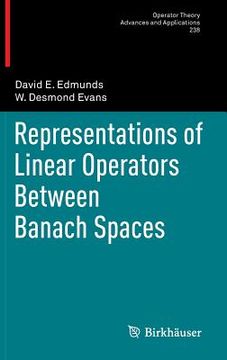 portada Representations of Linear Operators Between Banach Spaces (en Inglés)