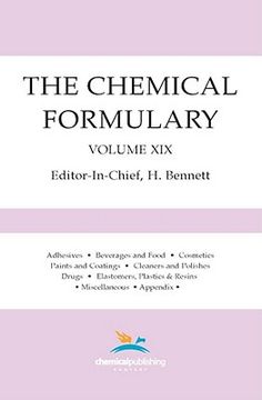 portada the chemical formulary, volume 19 (en Inglés)