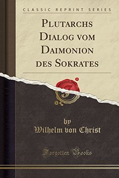 portada Plutarchs Dialog vom Daimonion des Sokrates (en Alemán)