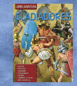portada Gladiadores (Libro - Aventura)
