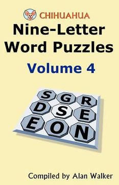 portada chihuahua nine-letter word puzzles volume 4 (in English)