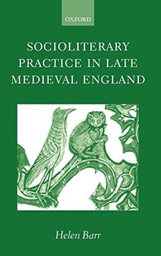 portada Socioliterary Practice in Late Medieval England (in English)