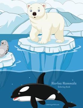 portada Marine Mammals Coloring Book 1 (en Inglés)