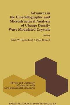 portada Advances in the Crystallographic and Microstructural Analysis of Charge Density Wave Modulated Crystals (en Inglés)
