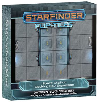 portada Starfinder Flip-Tiles: Space Station Docking bay Expansion 