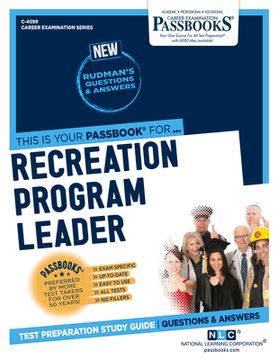 portada Recreation Program Leader (C-4599): Passbooks Study Guide Volume 4599 (en Inglés)