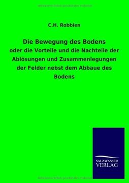portada Die Bewegung des Bodens (German Edition)