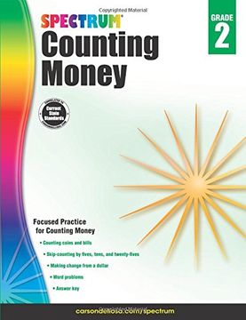 portada Counting Money, Grade 2 (Spectrum) (en Inglés)