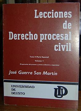 portada Lecciones de Derecho Procesal Civil. (Tomo 2) (Volumen i)