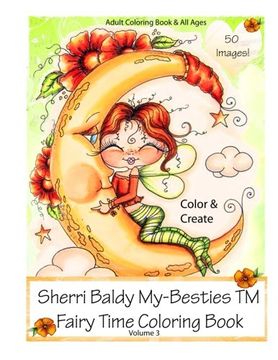 portada Sherri Baldy My-Besties Fairy Time Coloring Book (en Inglés)