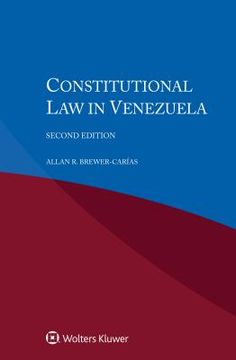 portada Constitutional Law in Venezuela (en Inglés)