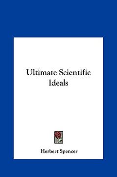 portada ultimate scientific ideals (in English)