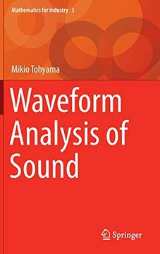 portada Waveform Analysis of Sound: 3 (Mathematics for Industry) (en Inglés)