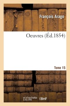 portada Oeuvres. Tome 15 (in French)