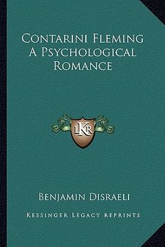 portada contarini fleming a psychological romance (en Inglés)