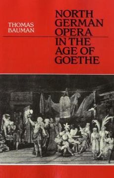 portada North German Opera in the age of Goethe (en Inglés)