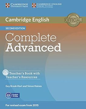 portada Complete Advanced - Second Edition / Teacher's Book With Teacher's Resources Cd-Rom (en Inglés)