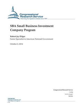 portada SBA Small Business Investment Company Program (in English)