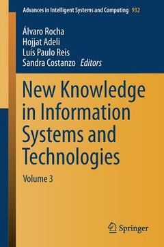 portada New Knowledge in Information Systems and Technologies: Volume 3