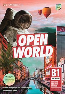 portada Open World Preliminary Self Study Pack (sb w Answers w Online Practice and wb w Answers w Audio Download and Class Audio) (en Inglés)