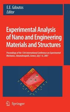 portada Experimental Analysis of Nano and Engineering Materials and Structures: Proceedings of the 13th International Conference on Experimental Mechanics, Al (en Inglés)