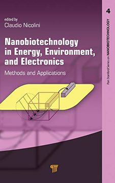 portada Nanobiotechnology in Energy, Environment and Electronics: Methods and Applications (Pan Stanford Series on Nanobiotechnology) (en Inglés)