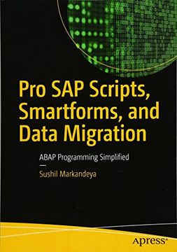 portada Pro sap Scripts, Smartforms, and Data Migration: Abap Programming Simplified (in English)
