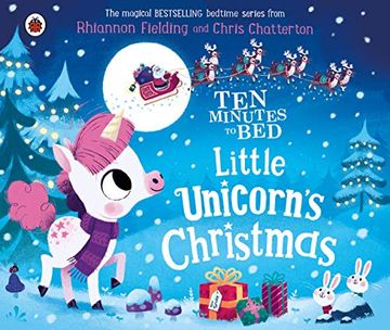 portada Ten Minutes to Bed: Little Unicorn'S Christmas (in English)
