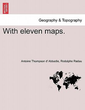 portada with eleven maps. (in English)