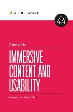portada Immersive Content and Usability (en Inglés)