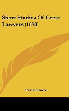 portada short studies of great lawyers (1878) (en Inglés)