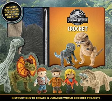 portada Jurassic World Crochet (Crochet Kits) 