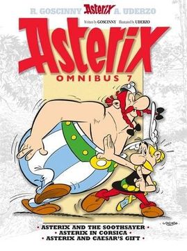 portada Asterix Omnibus 7: Includes Asterix and the Soothsayer #19, Asterix in Corsica #20, and Asterix and Caesar's Gift #21