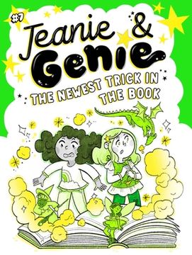 portada The Newest Trick in the Book (7) (Jeanie & Genie) (en Inglés)