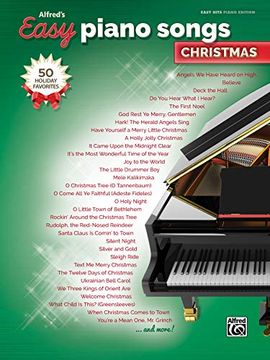 portada Alfred'S Easy Piano Songs -- Christmas: 50 Christmas Favorites (en Inglés)