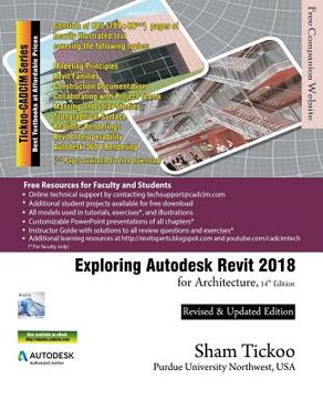 portada Exploring Autodesk Revit 2018 for Architecture (en Inglés)