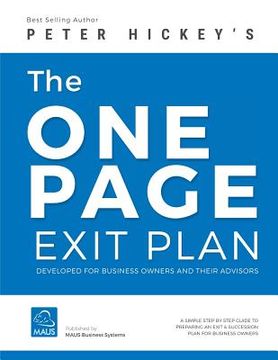 portada The One Page Exit Plan: The step-by-step guide to create an Exit & Succession Plan