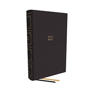portada Kjv, Paragraph-Style Large Print Thinline Bible, Leathersoft, Black, red Letter, Thumb Indexed, Comfort Print: Holy Bible, King James Version (en Inglés)