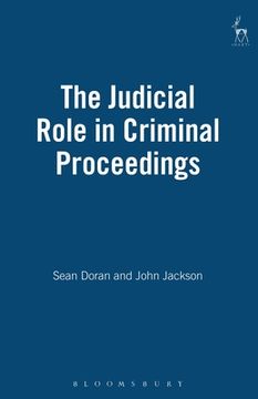 portada the judicial role in criminal proceedings