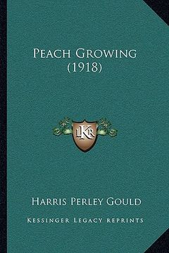 portada peach growing (1918) (in English)