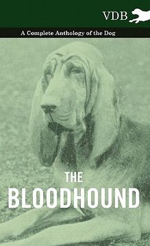 portada the bloodhound - a complete anthology of the dog - (in English)