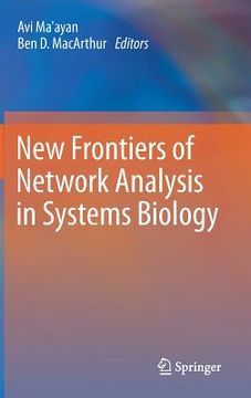 portada new frontiers of network analysis in systems biology (en Inglés)