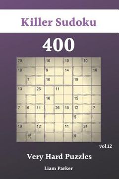 portada Killer Sudoku - 400 Very Hard Puzzles vol.12 (en Inglés)