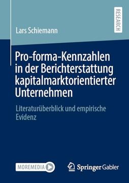 portada Pro-Forma-Kennzahlen in der Berichterstattung Kapitalmarktorientierter Unternehmen (en Alemán)