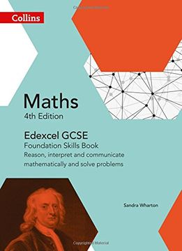 portada Collins GCSE Maths -- Edexcel GCSE Maths Foundation Skills Book: Reason, Interpret and Communicate Mathematically, and Solve Problems (en Inglés)