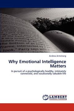 portada why emotional intelligence matters (en Inglés)