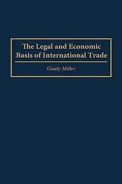 portada the legal and economic basis of international trade (in English)