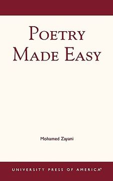 portada poetry made easy (en Inglés)