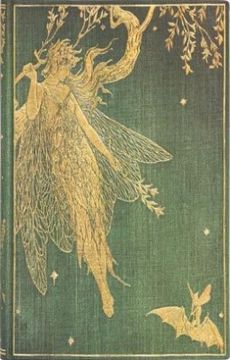 portada Paperblanks Hardcover Journal Olive Fairy | Lined | Midi (130 × 180 Mm), Pb6505-0 (en Alemán)